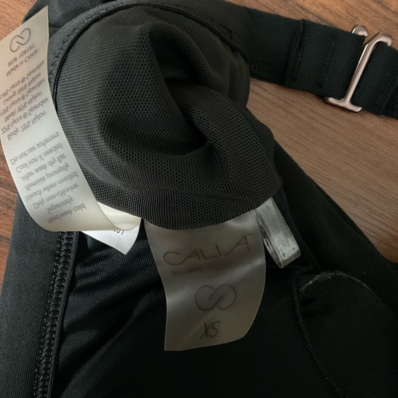 CALIA Black Bikini High Neck Sports Style - Picture 5 of 6